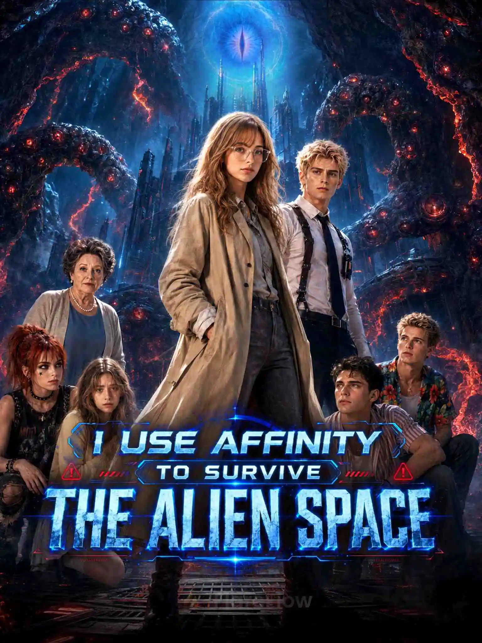 I Use Affinity To Survive The Alien Space short drama poster