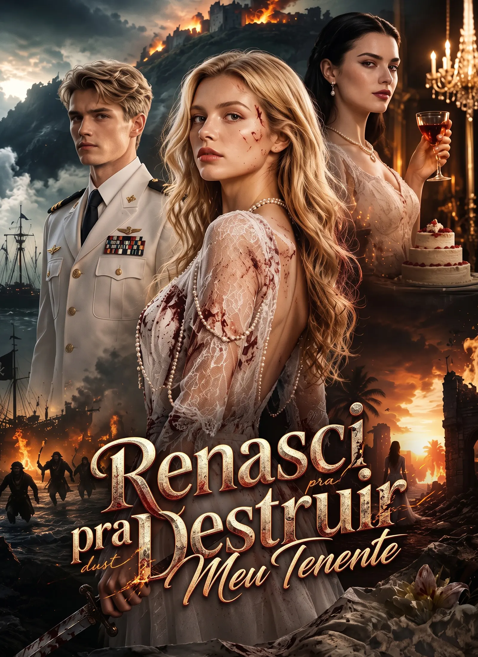 Renasci pra Destruir Meu Tenente short drama poster
