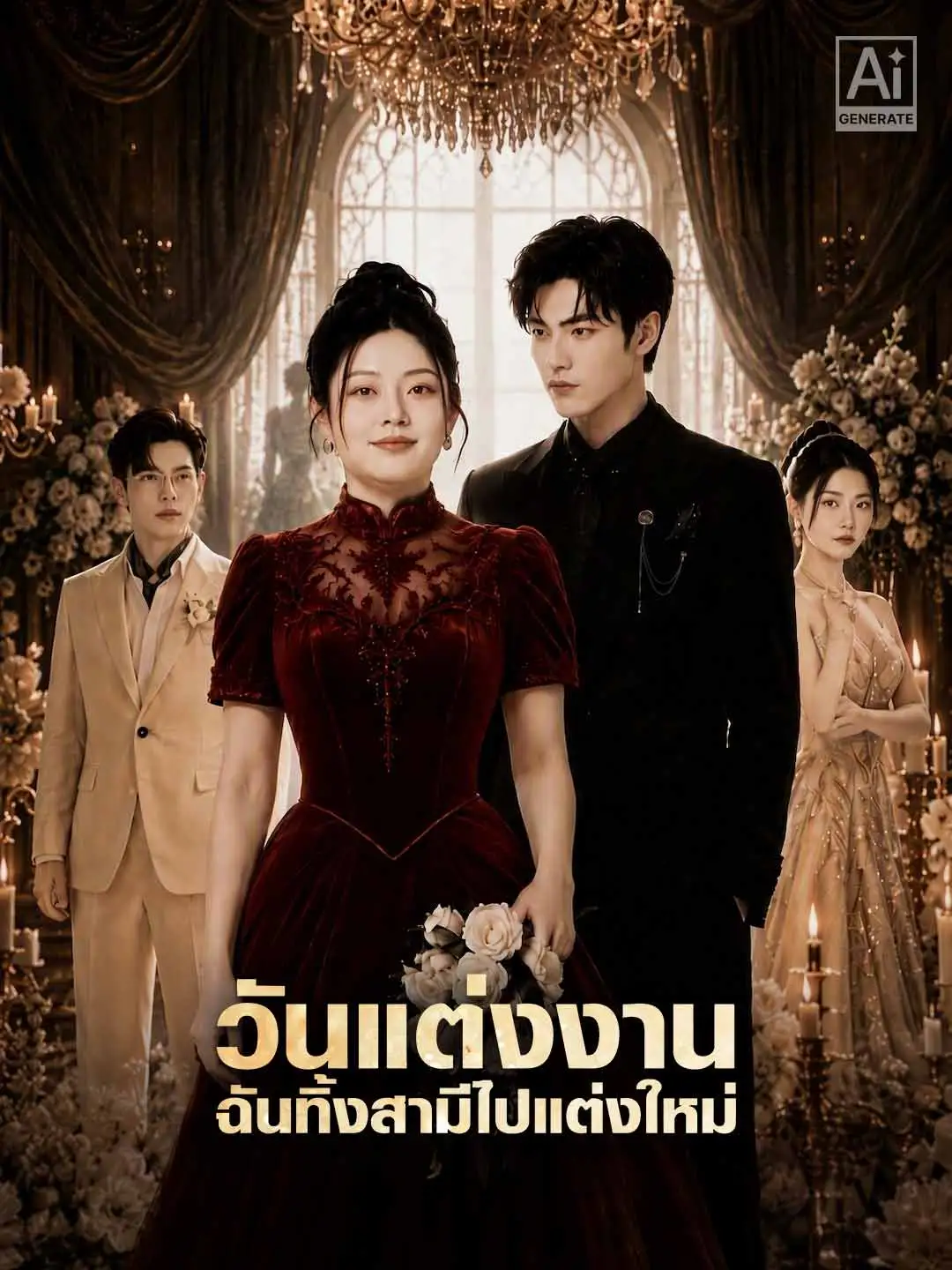 วันแต่งงาน ฉันทิ้งสามีไปแต่งใหม่ short drama poster
