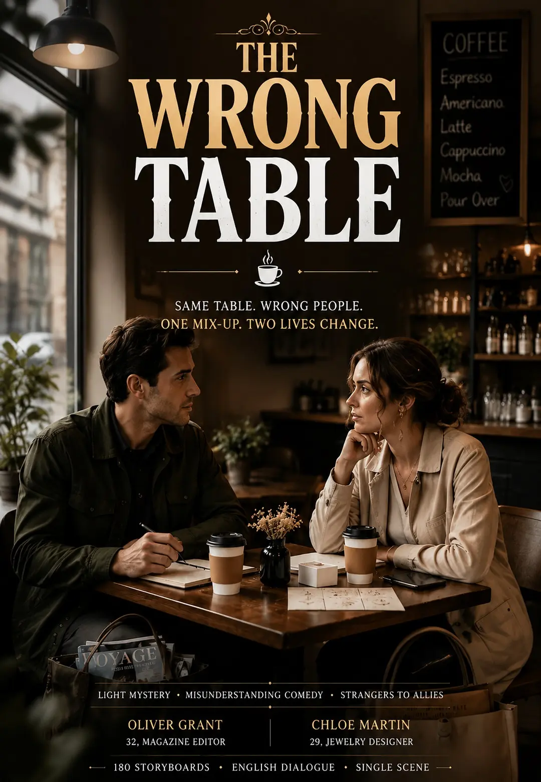 The Wrong Table short drama poster