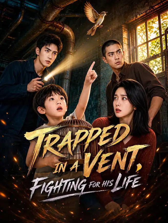 Trapped in a Vent, Fighting for His Life short drama poster