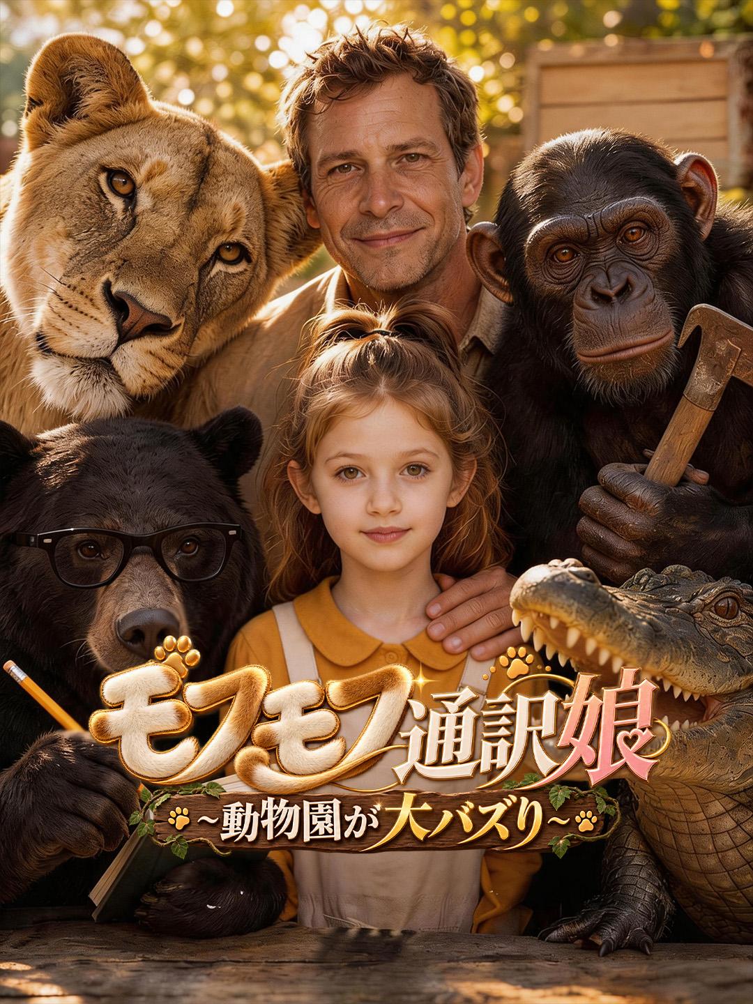 モフモフ通訳娘～動物園が大バズり～ short drama poster