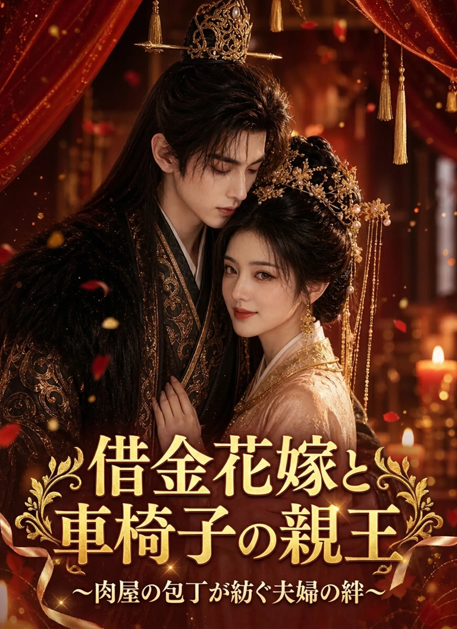 借金花嫁と車椅子の親王〜肉屋の包丁が紡ぐ夫婦の絆〜 short drama poster