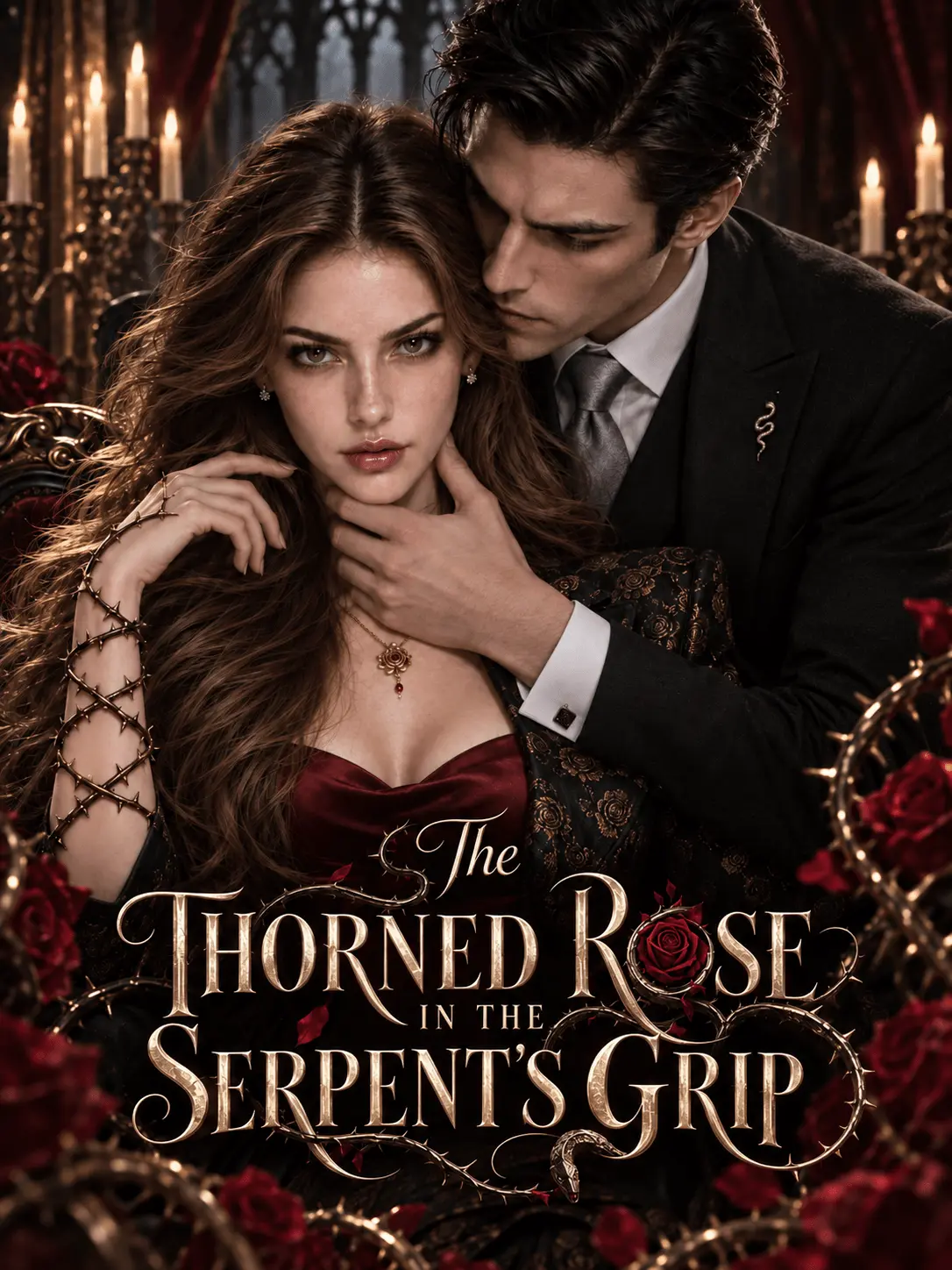 The THORNED ROSE IN THE SERPENT’S GRIP short drama poster