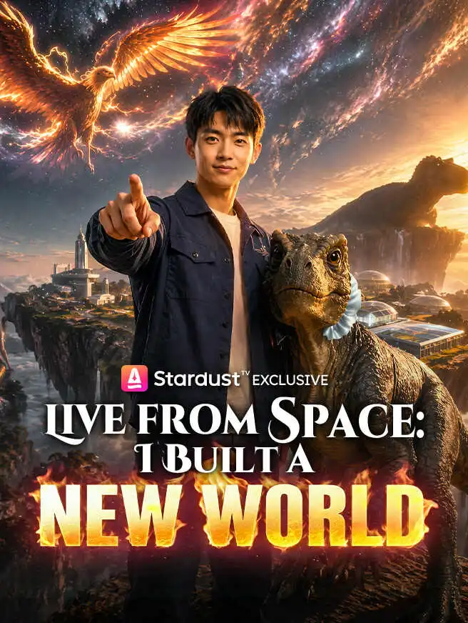 Live from Space: I Built a New World short drama poster