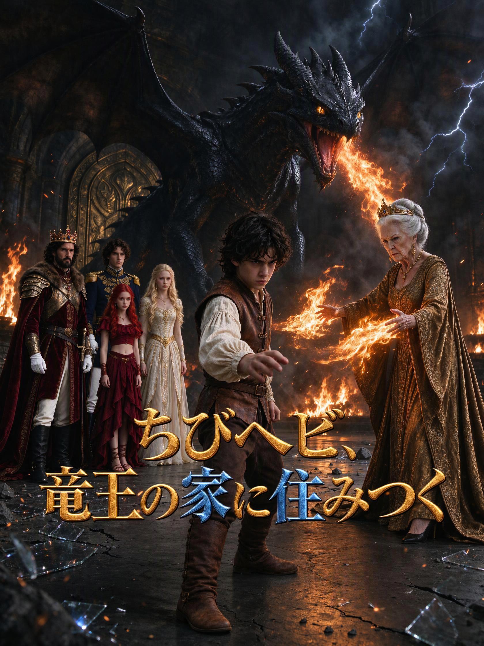ちびヘビ、竜王の家に住みつく short drama poster