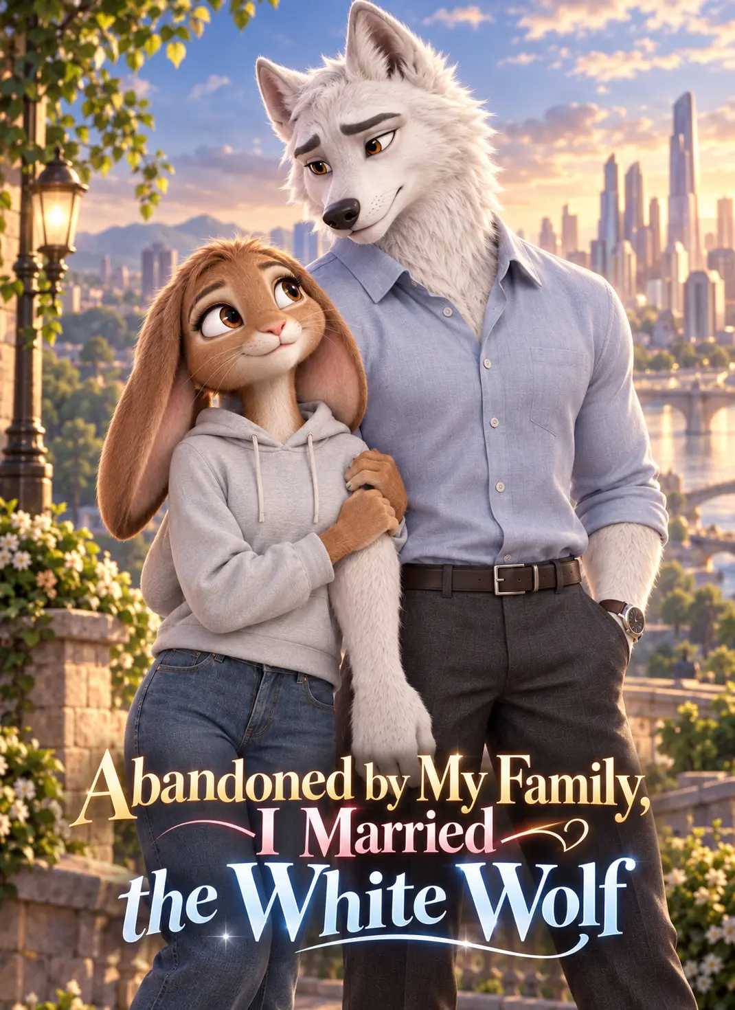 Abandoned by My Family, I Married the White Wolf short drama poster