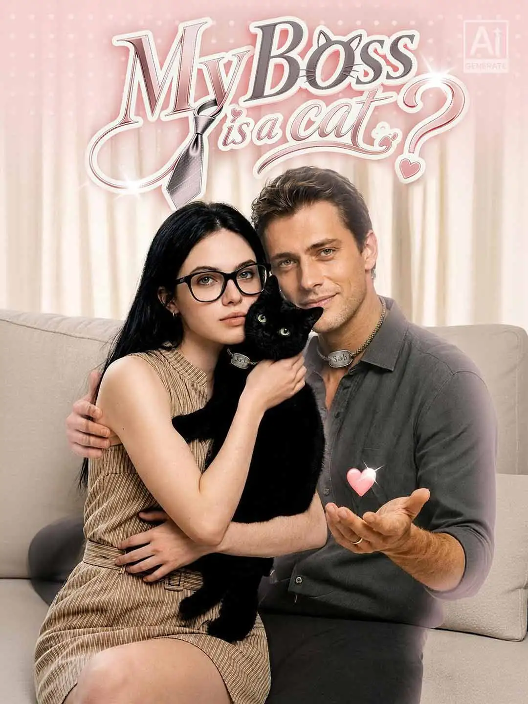 My boss is a cat?! short drama poster