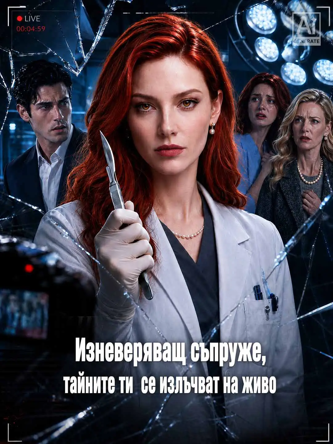 Изневеряващ съпруже, тайните ти се излъчват на живо short drama poster