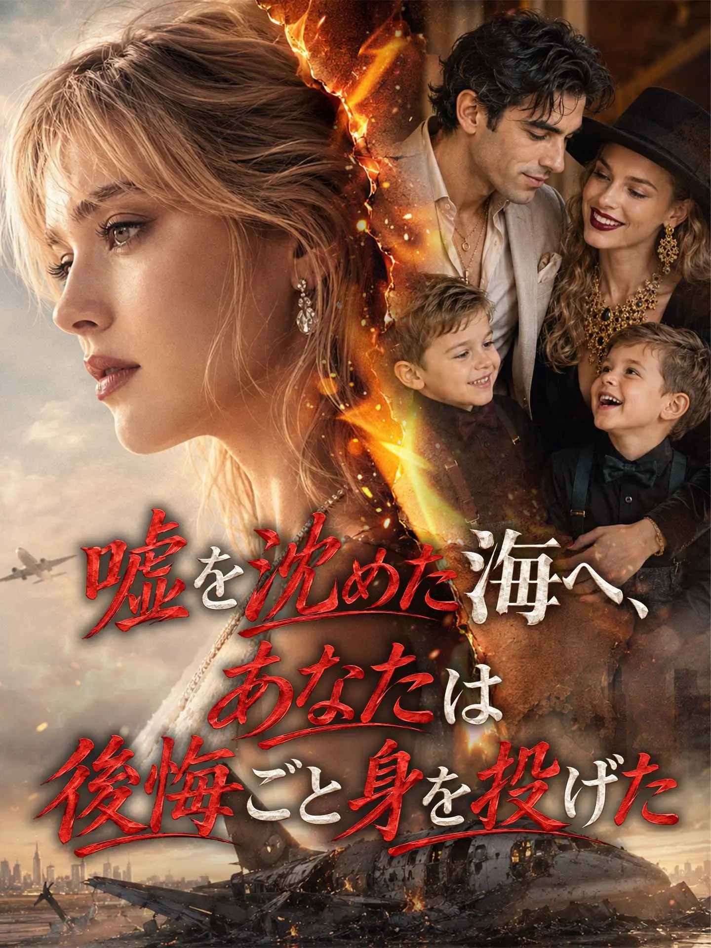 嘘を沈めた海へ、あなたは後悔ごと身を投げた short drama poster