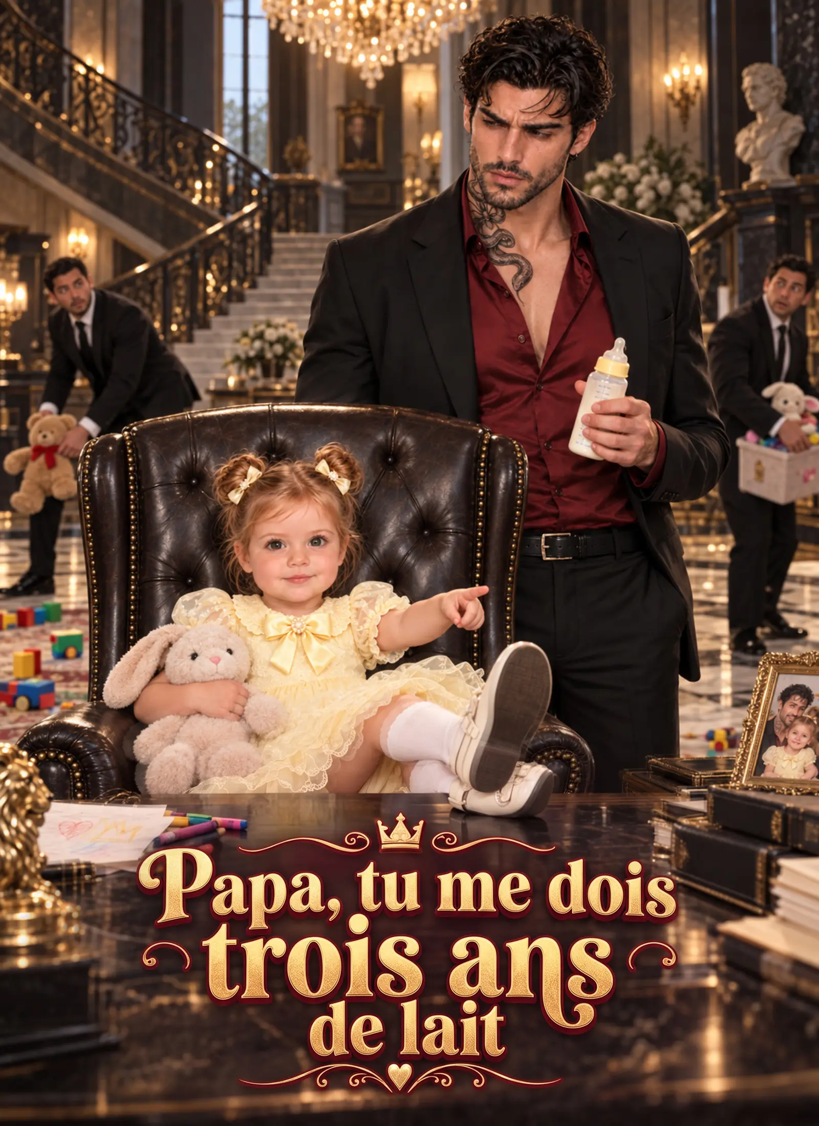 Papa, tu me dois trois ans de lait short drama poster
