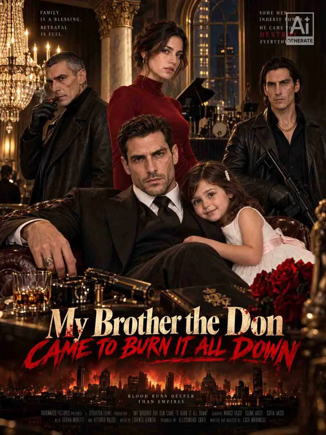 My Brother the Don Came to Burn It All Down short drama poster