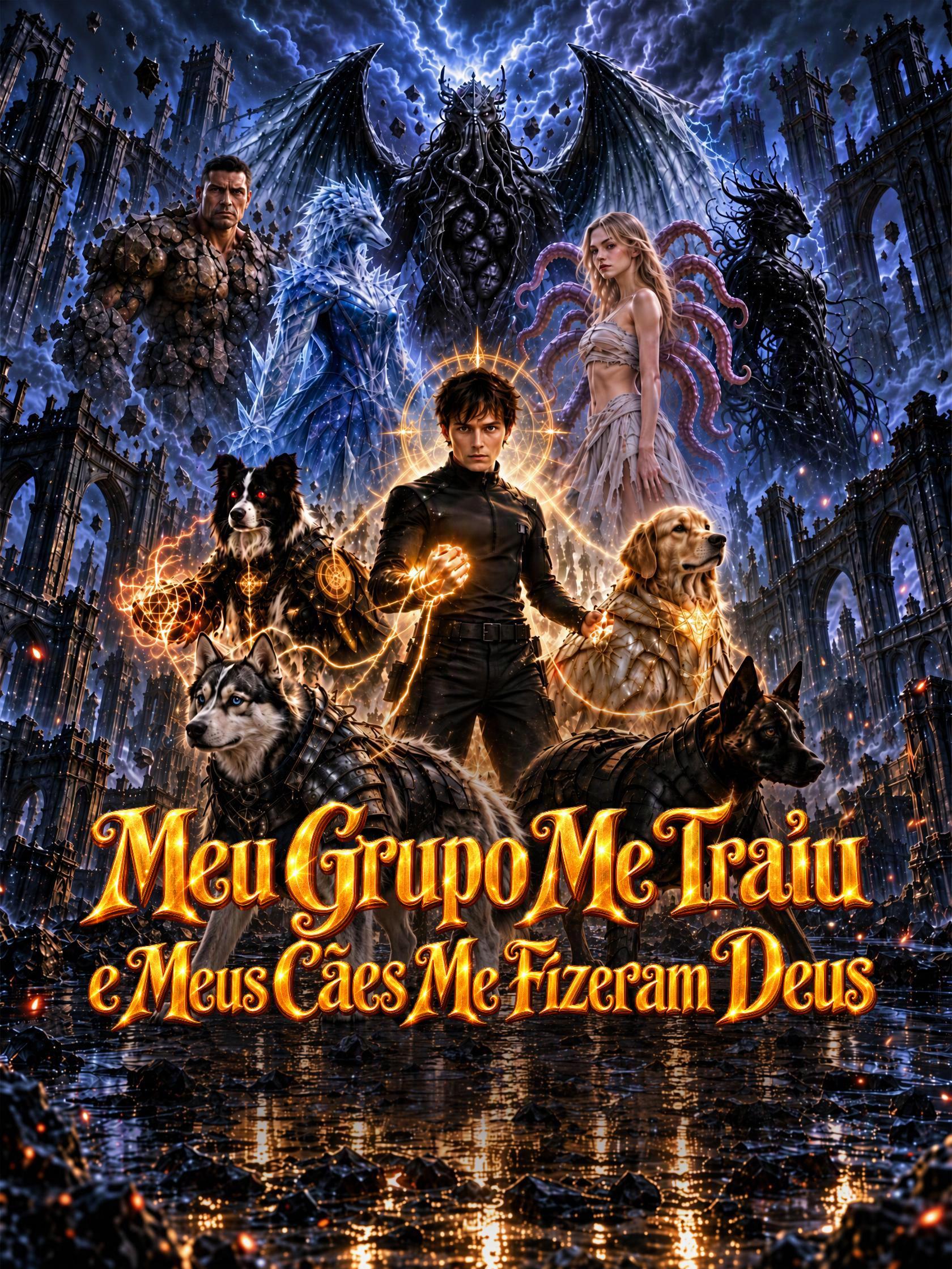 Meu Grupo Me Traiu e Meus Cães Me Fizeram Deus short drama poster