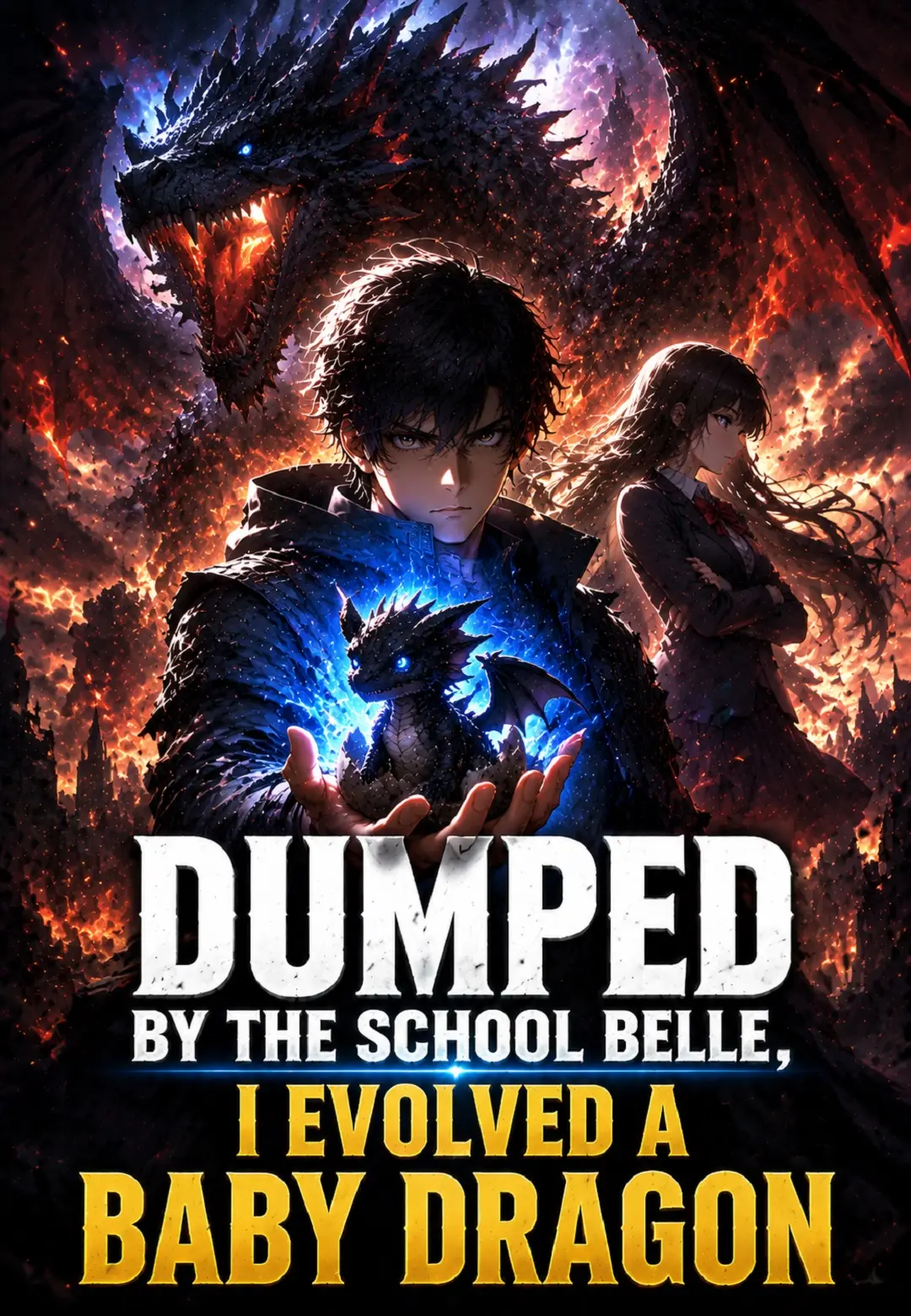 Dumped by the School Belle, I Evolved a Baby Dragon short drama poster