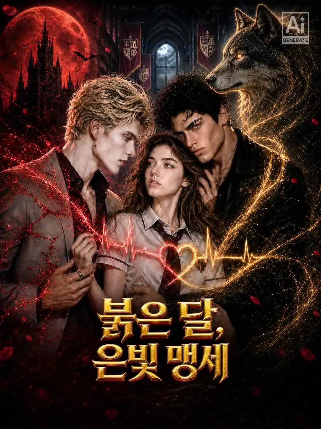붉은 달, 은빛 맹세 short drama poster