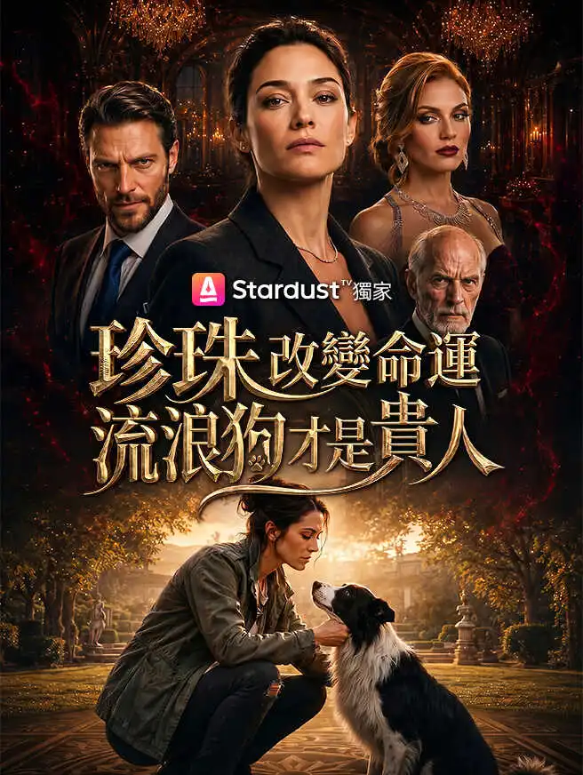 珍珠改變命運，流浪狗才是貴人 short drama poster