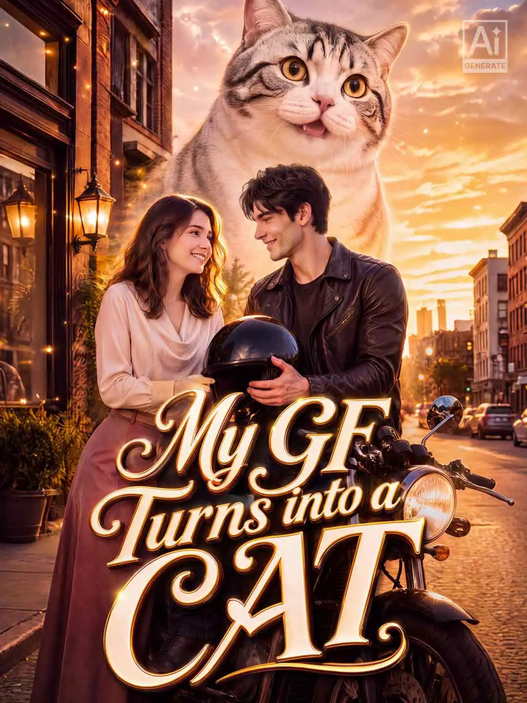 My GF Turned Into a Cat short drama poster