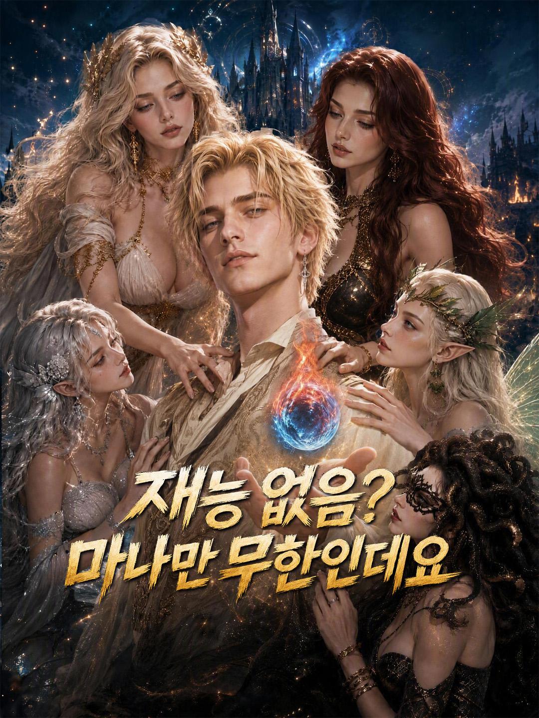 재능 없음? 마나만 무한인데요 short drama poster