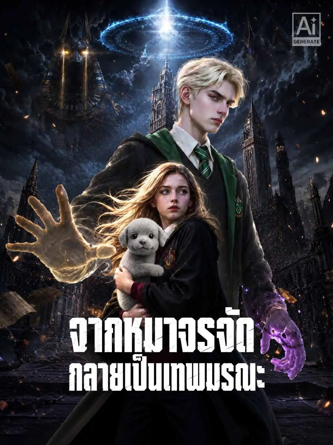 จากหมาจรจัดกลายเป็นเทพมรณะ short drama poster