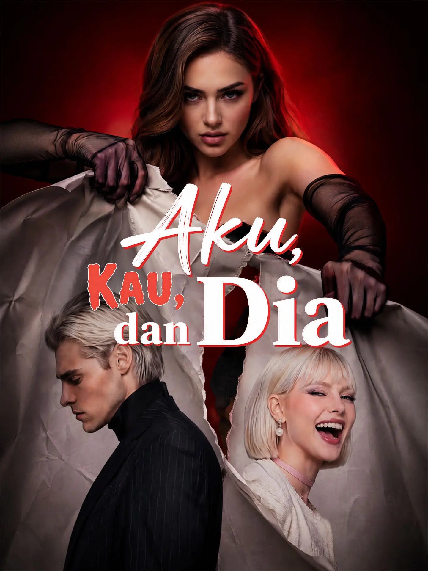 Aku, Kau, dan Dia short drama poster