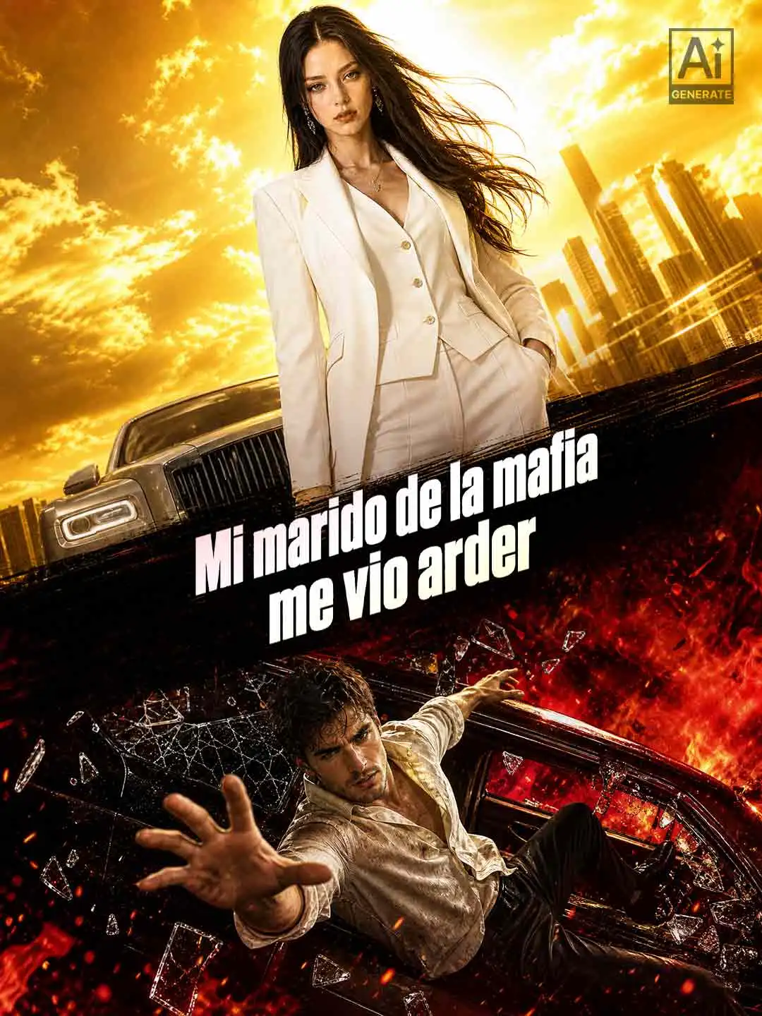 Mi marido de la mafia me vio arder short drama poster