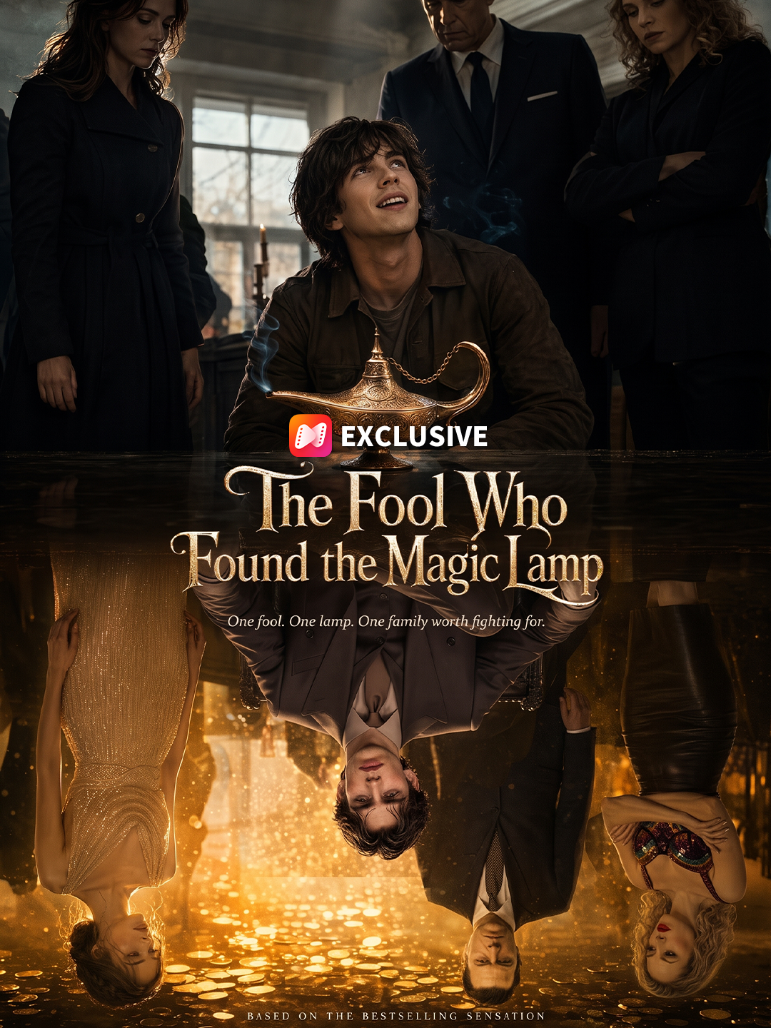 The Fool Who Found the Magic Lamp short drama poster