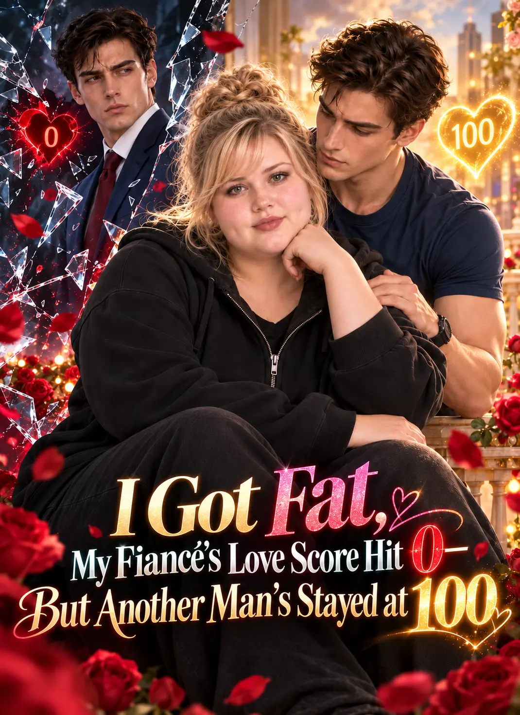 I Got Fat, My Fiancé’s Love Score Hit 0—But Another Man’s Stayed at 100 short drama poster