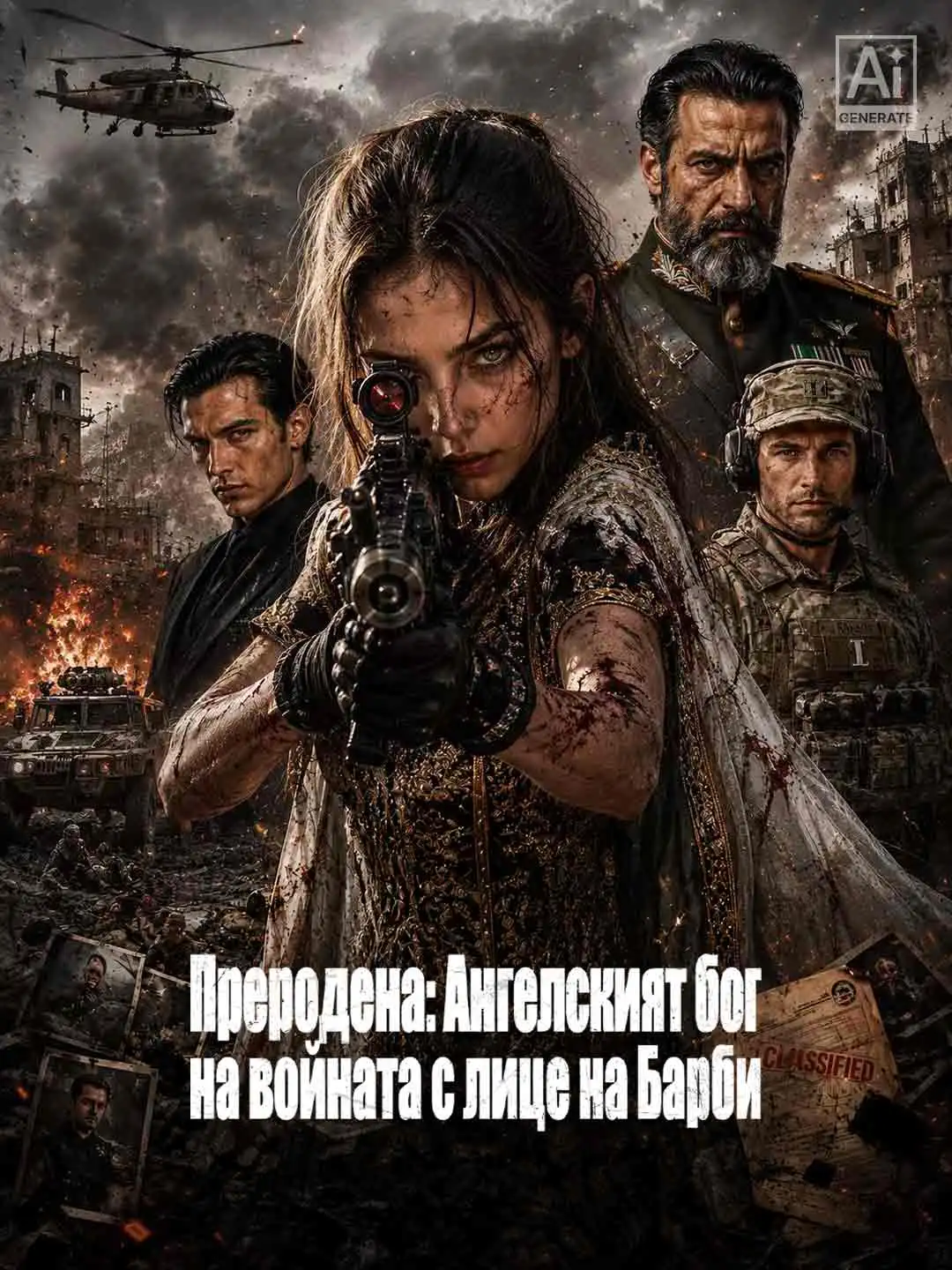 Преродена: Ангелският бог на войната с лице на Барби short drama poster