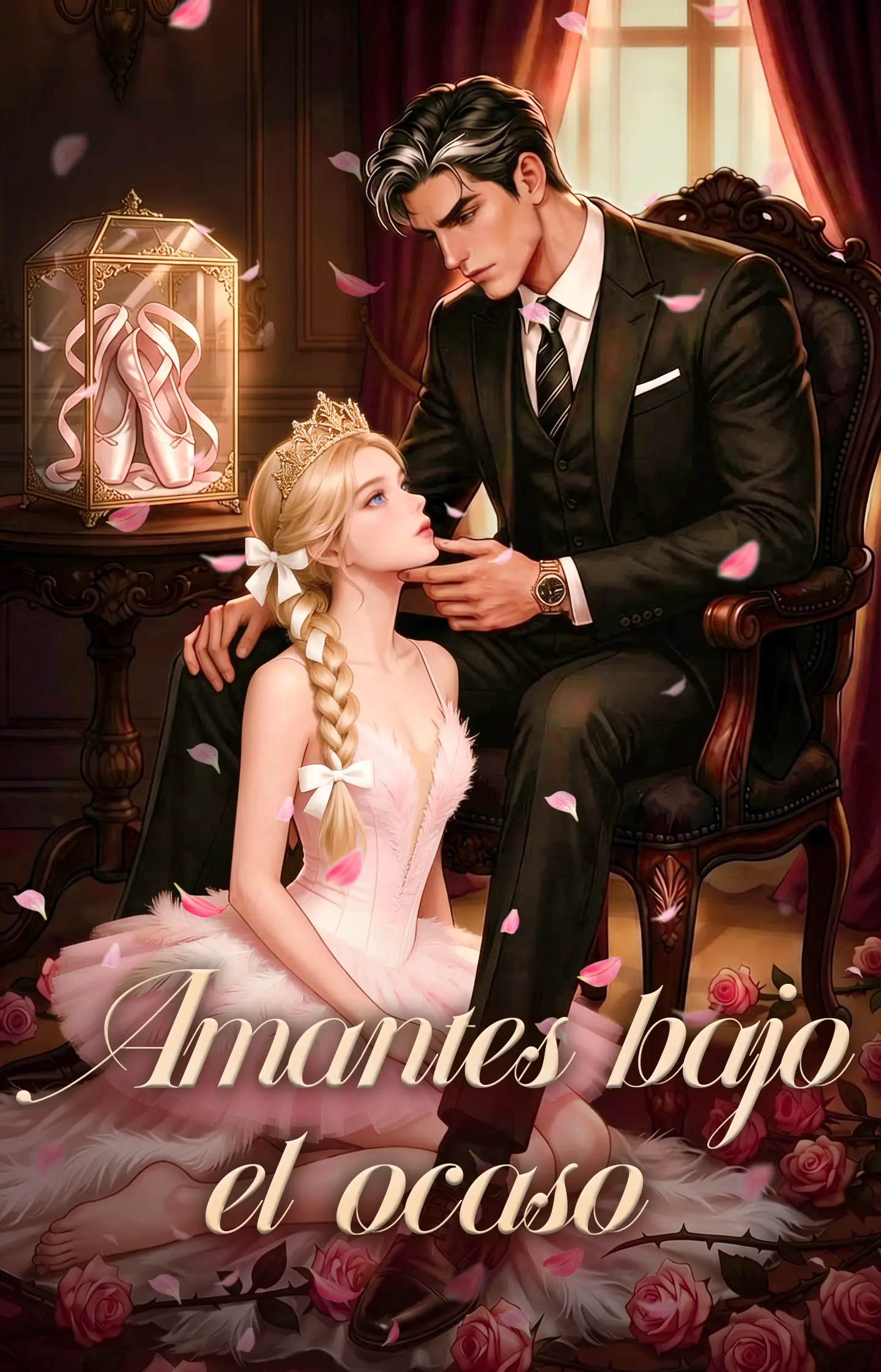 Amantes bajo el ocaso short drama poster
