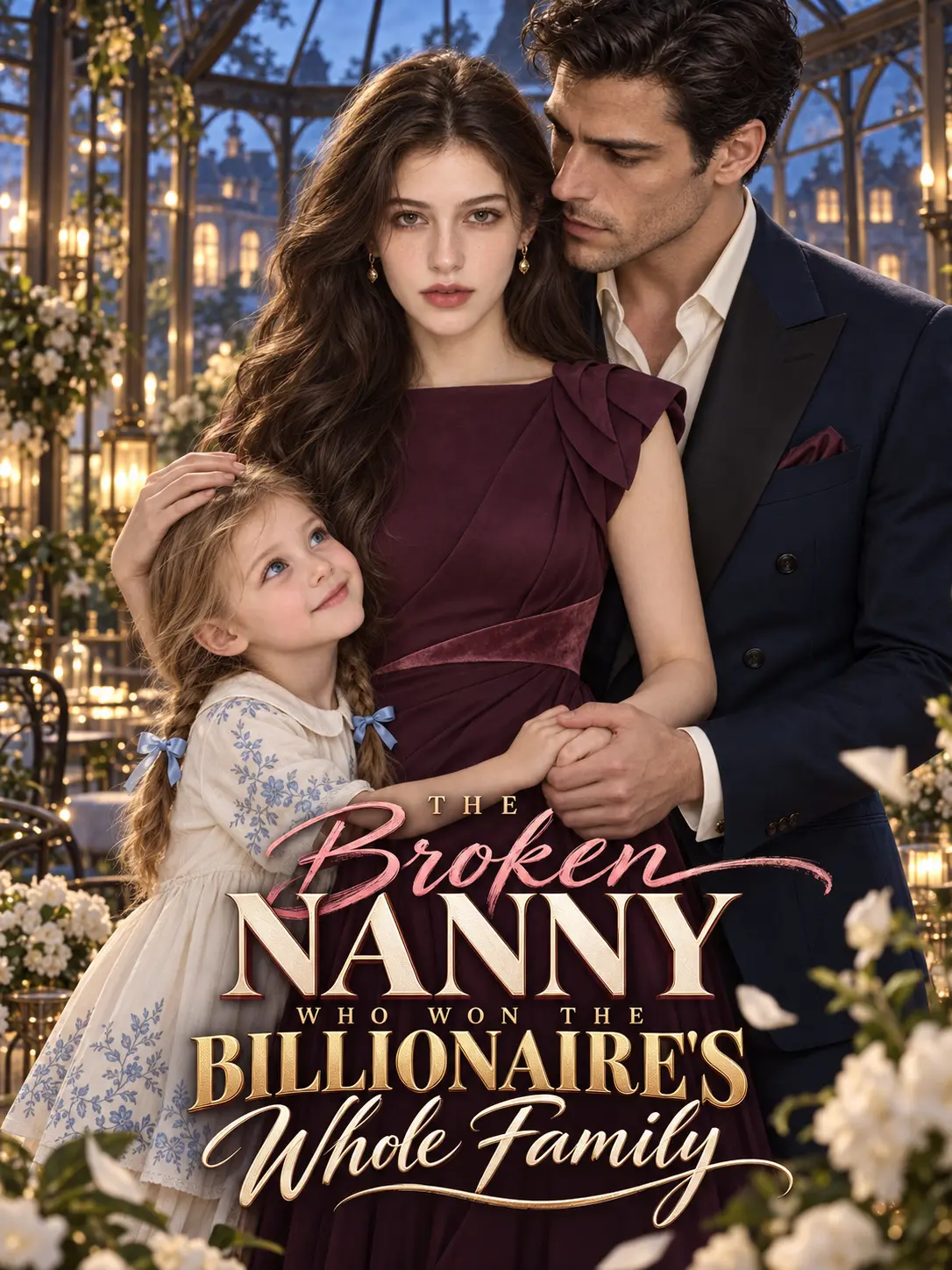 The Broken Nanny Who Won the Billionaire's Whole Family short drama poster