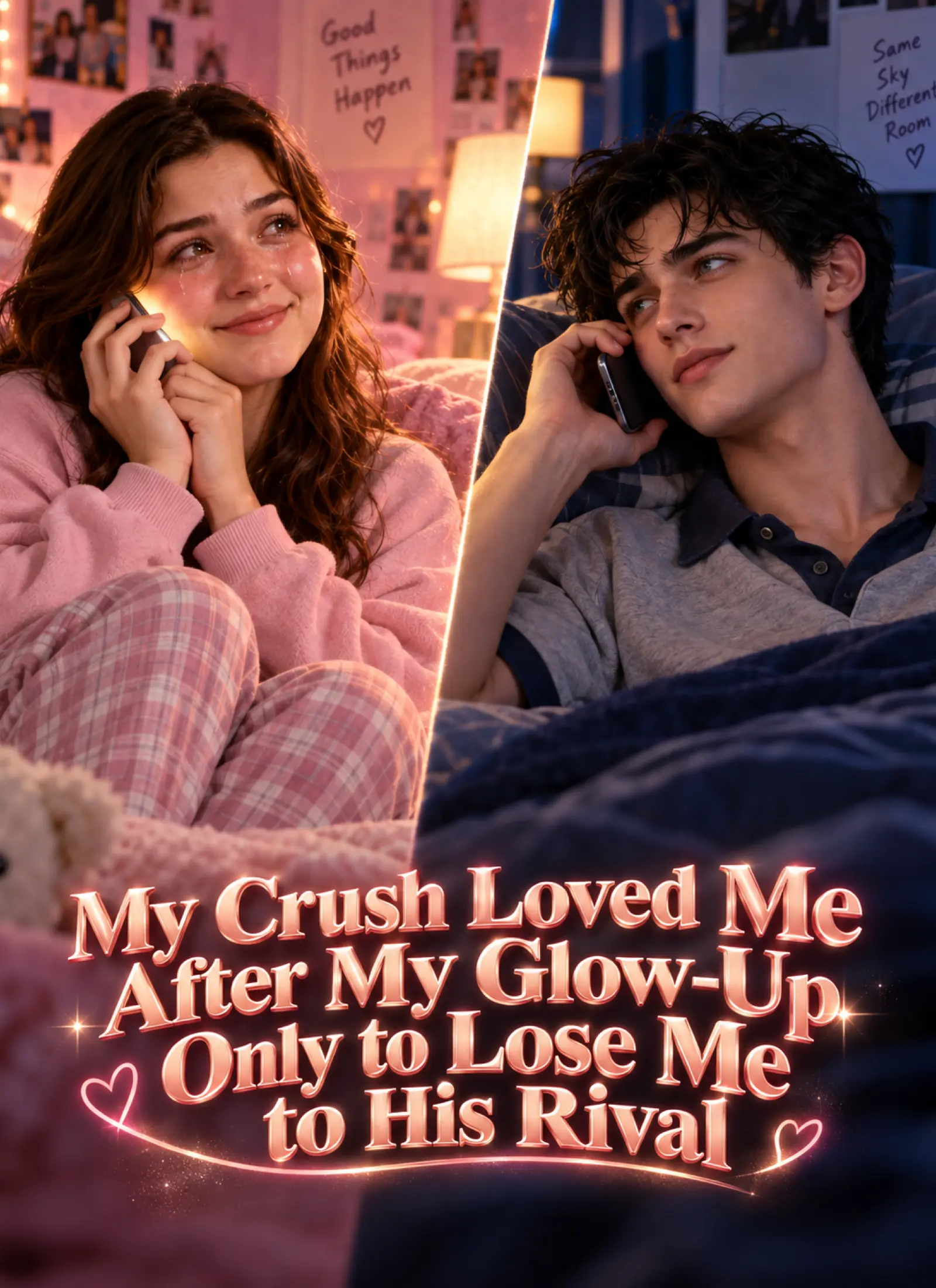 My Crush Loved Me After My Glow-Up Only to Lose Me to His Rival short drama poster