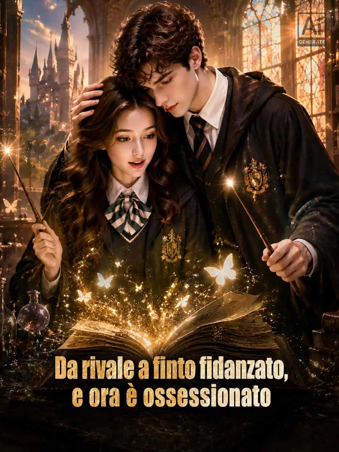 Da rivale a finto fidanzato, e ora è ossessionato short drama poster