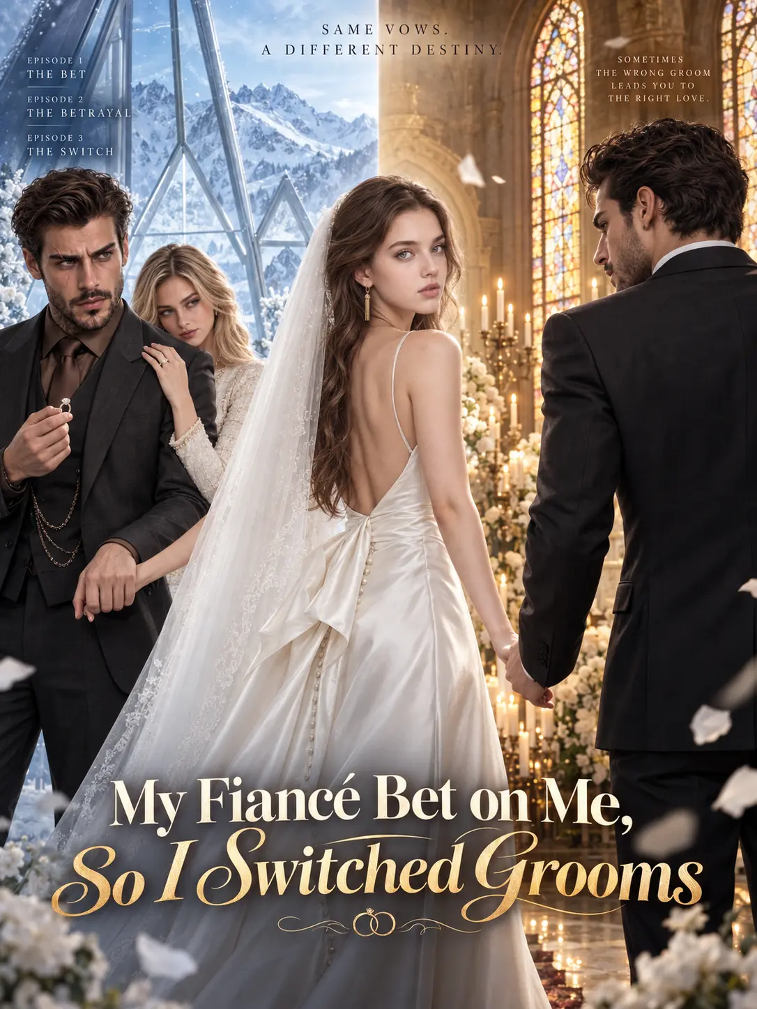 My Fiancé Bet on Me，So I Switched Grooms short drama poster