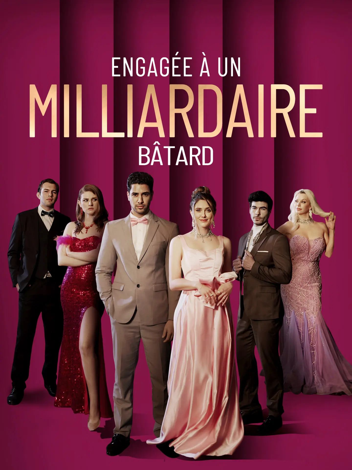 Engagée à un Milliardaire Bâtard short drama poster