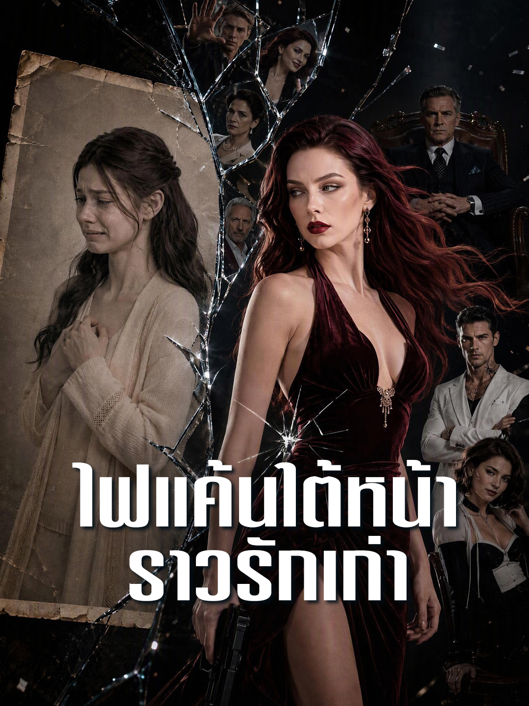 ไฟแค้นใต้หน้าราวรักเก่า short drama poster