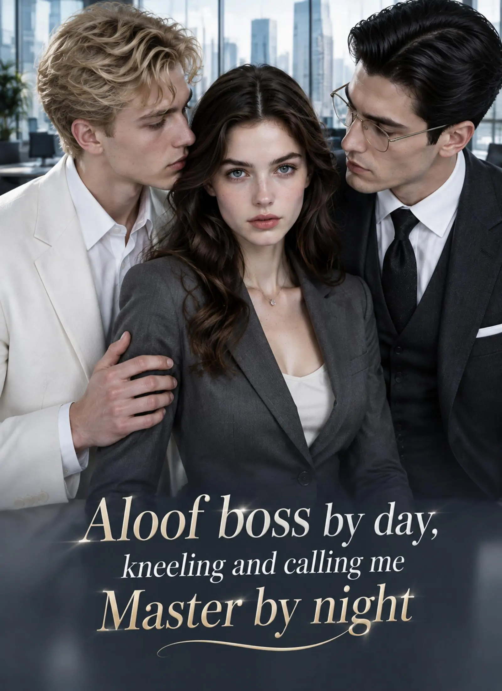 Aloof boss by day, kneeling and calling me Master by night short drama poster
