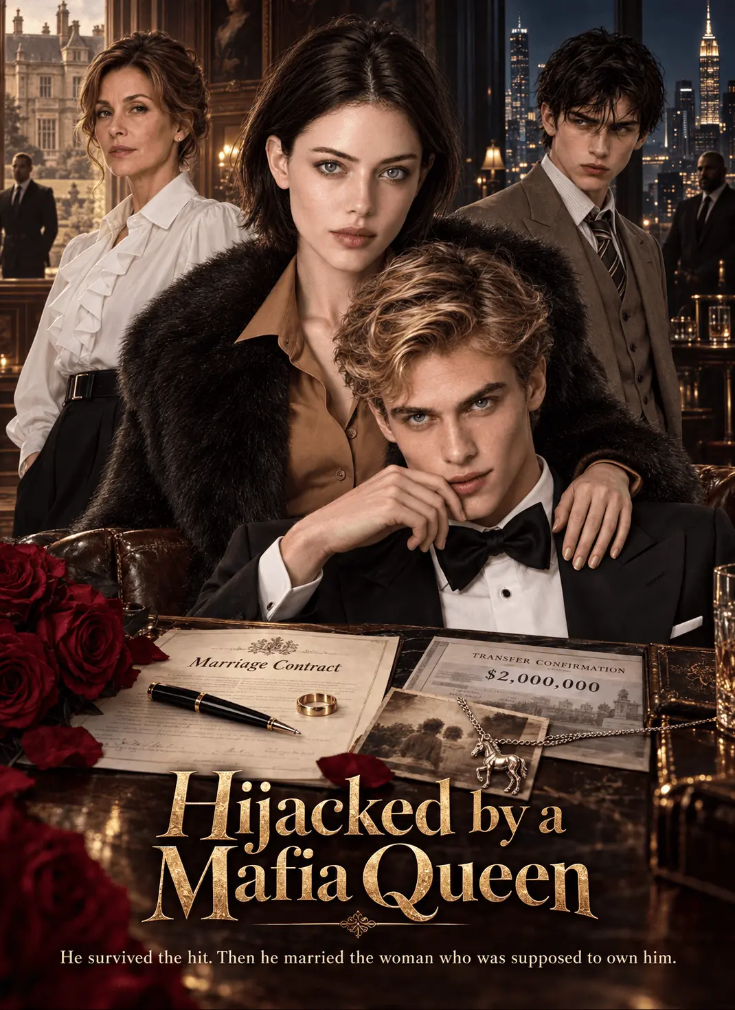 Hijacked by a Mafia Queen short drama poster