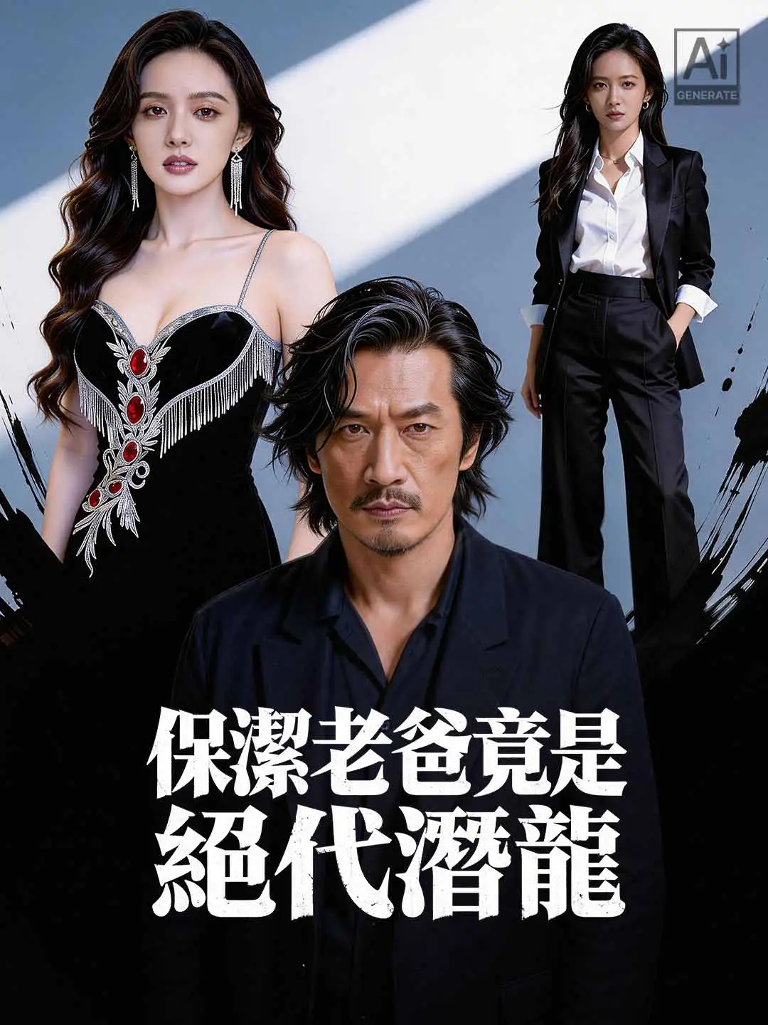 保潔老爸竟是絕代潛龍 short drama poster