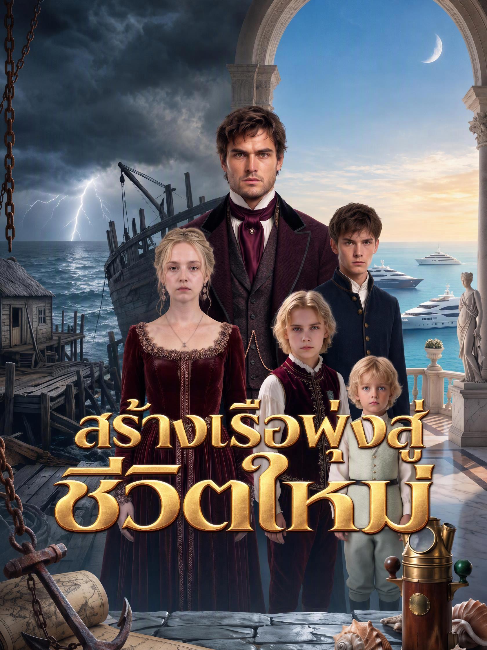 สร้างเรือพุ่งสู่ชีวิตใหม่ short drama poster