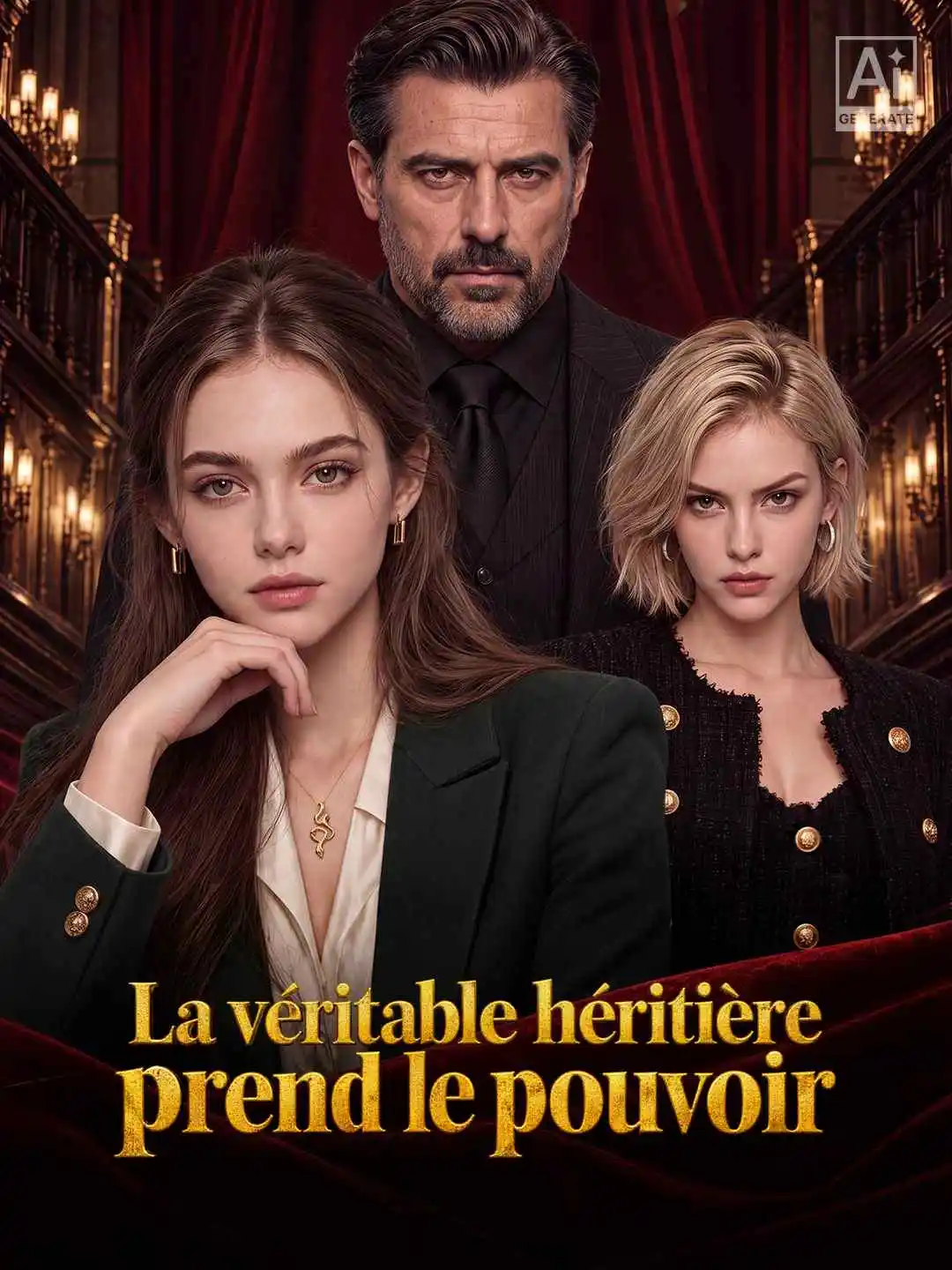 La véritable héritière prend le pouvoir short drama poster