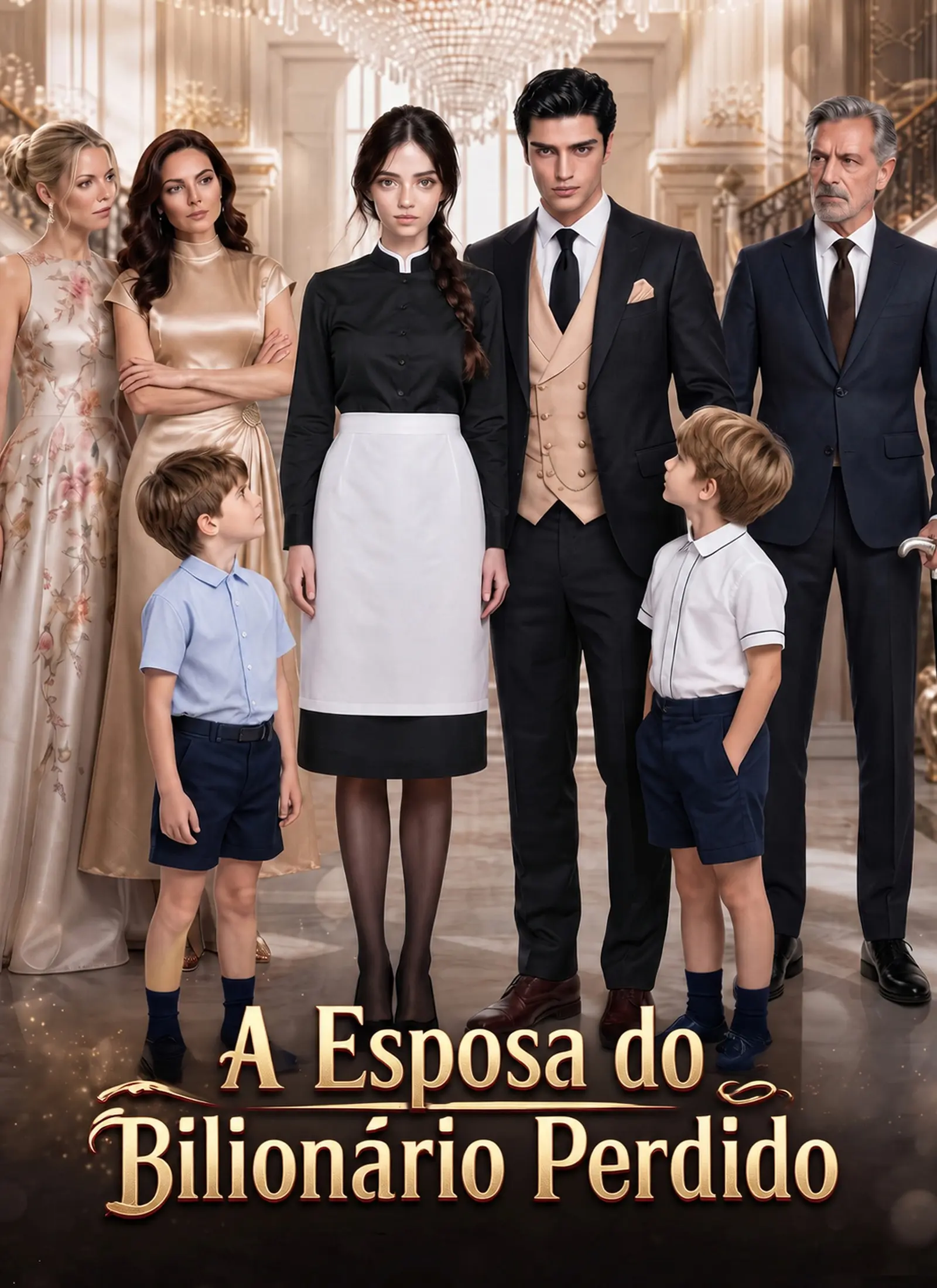 A Esposa do Bilionário Perdido short drama poster