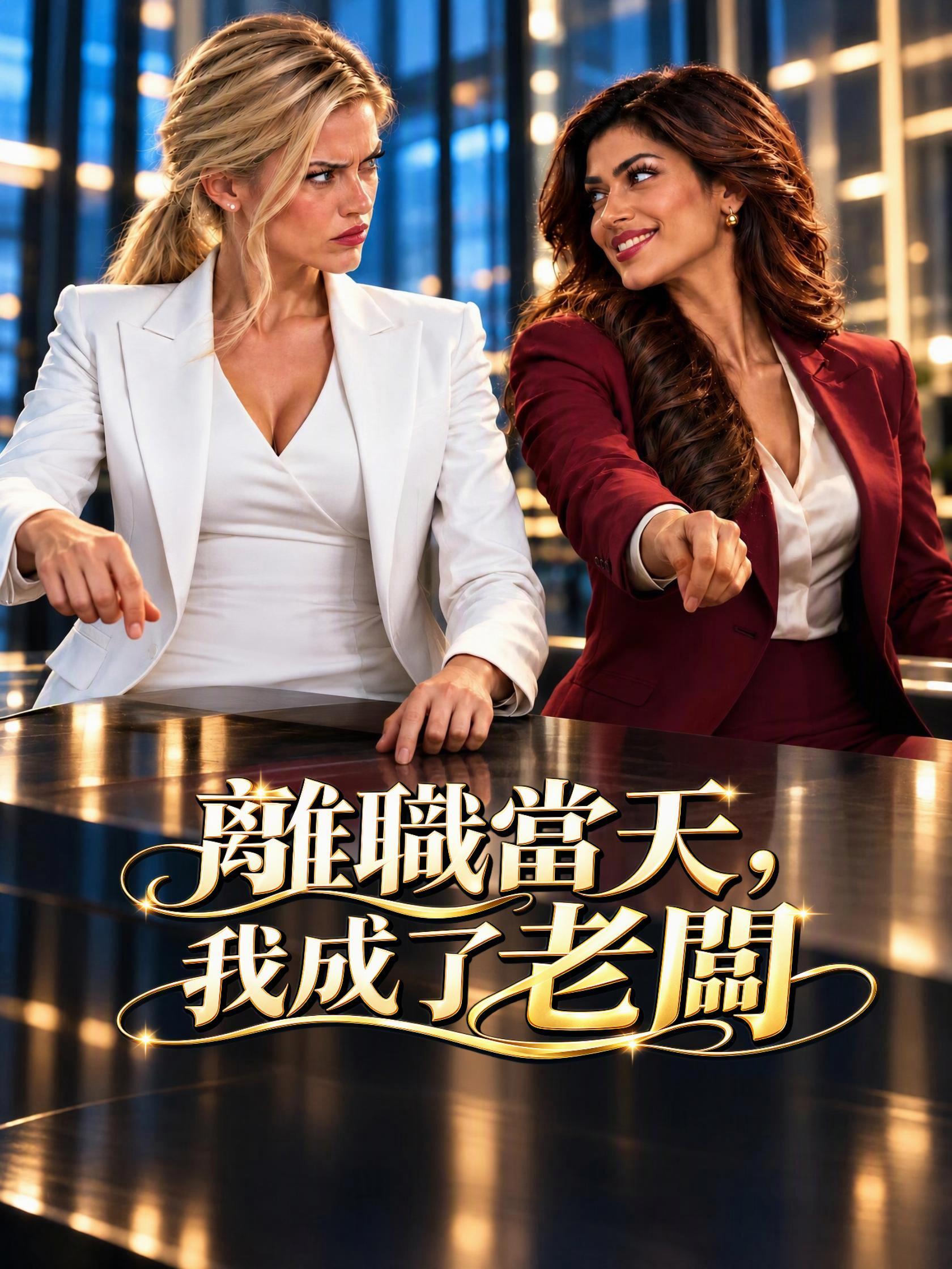 離職當天，我成了老闆 short drama poster