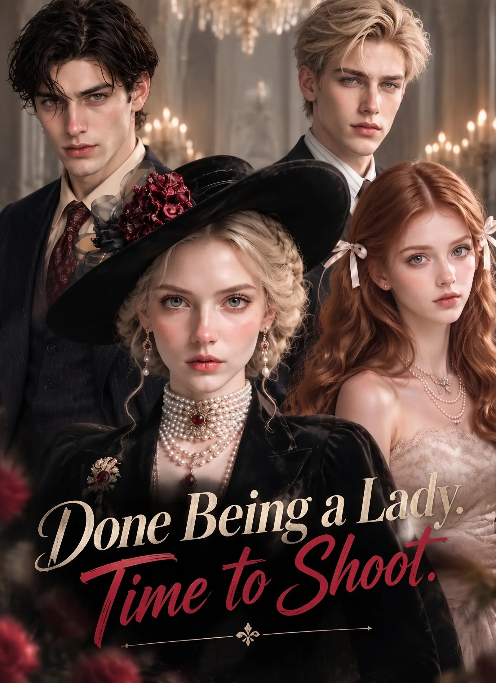 Done Being a Lady. Time to shoot short drama poster