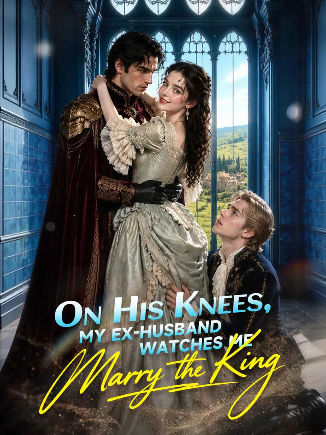 On His Knees, My Ex-Husband Watches Me Marry the King short drama poster