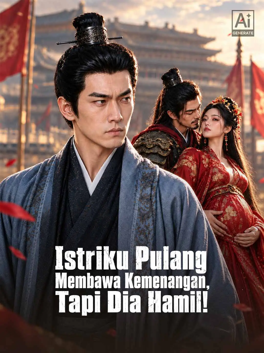 Istri Pejuangku Pulang Hamil short drama poster