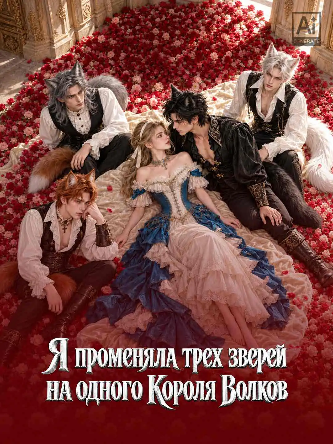 Я променяла трех зверей на одного Короля Волков short drama poster