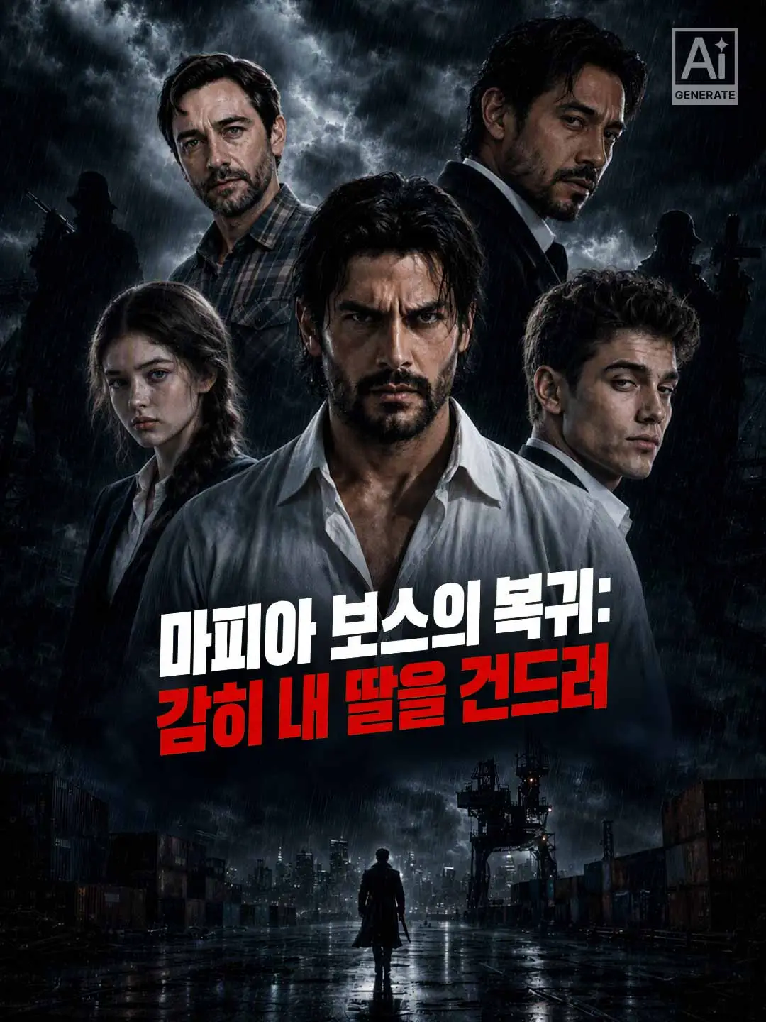 《돌아온 마피아 보스: 누가 감히 그의 딸을 건드렸나》 short drama poster