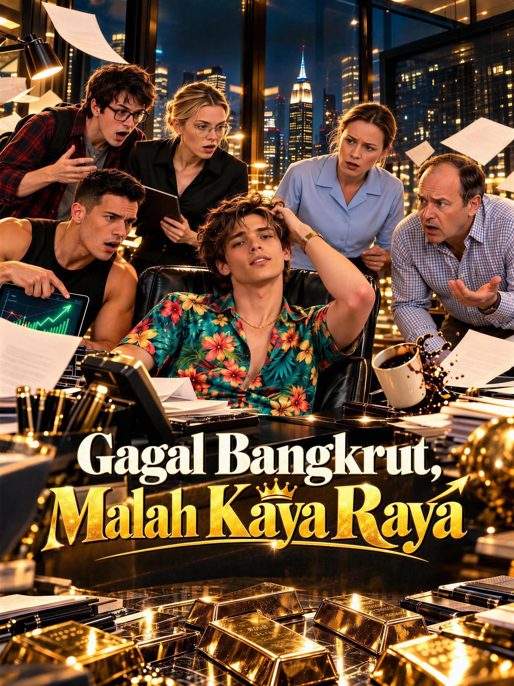 Gagal Bangkrut, Malah Kaya Raya short drama poster