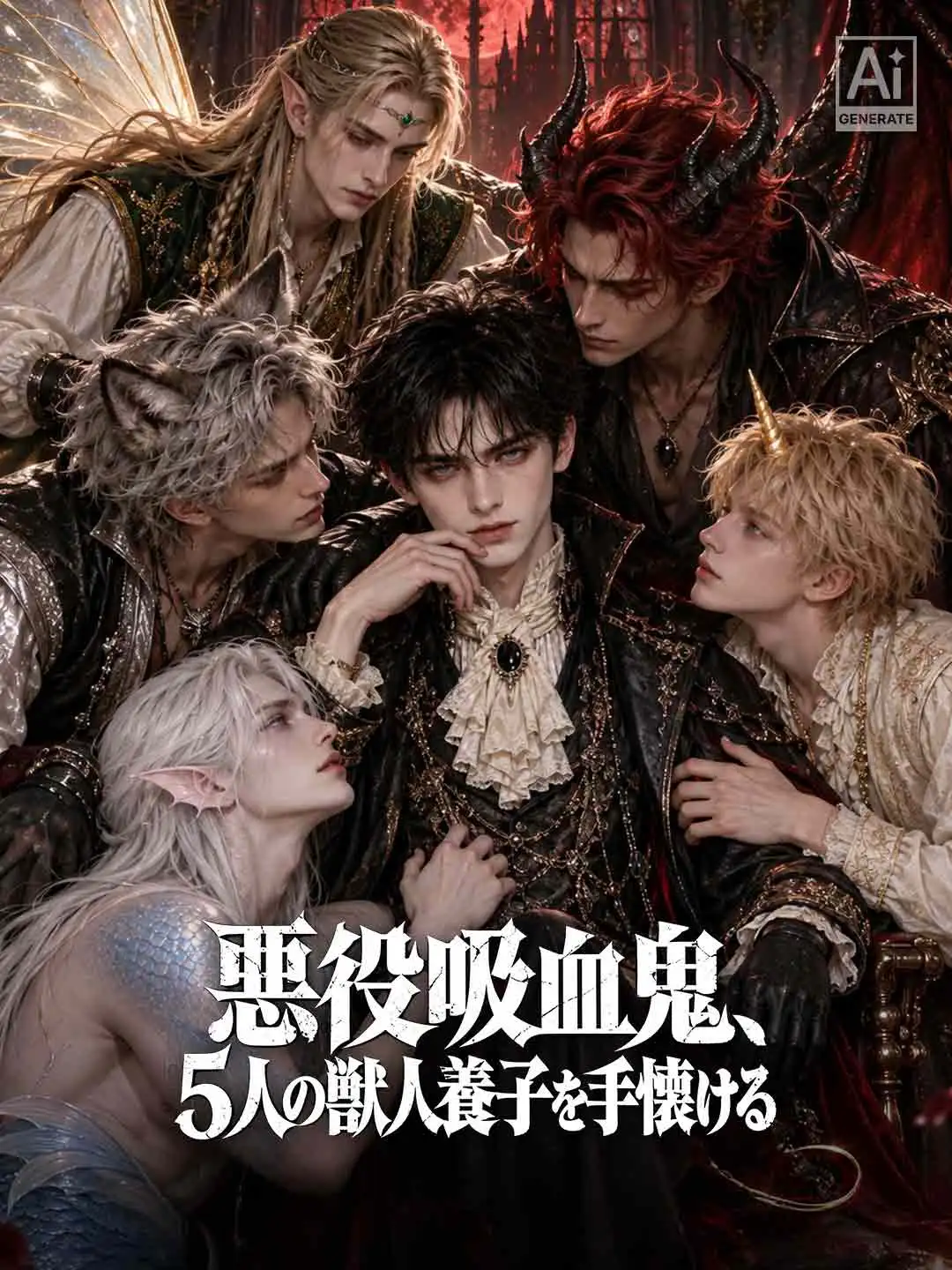 5人の獣人の義息子を手懐ける short drama poster
