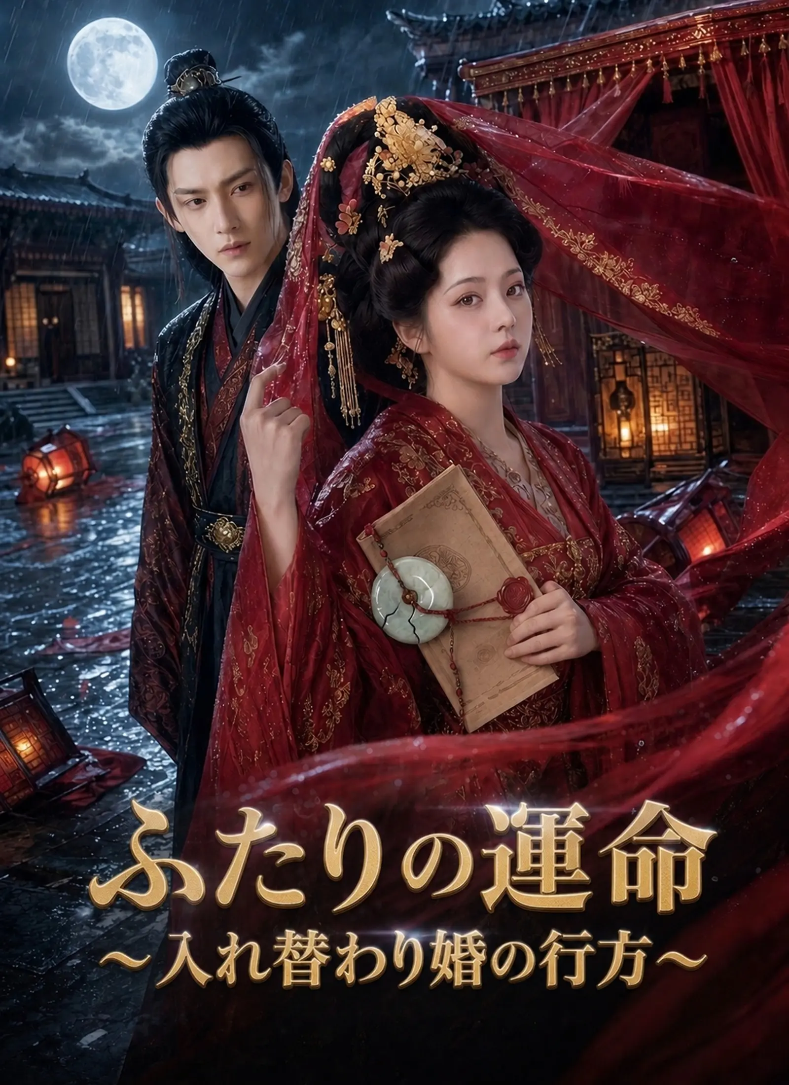 ふたりの運命 〜入れ替わり婚の行方〜 short drama poster